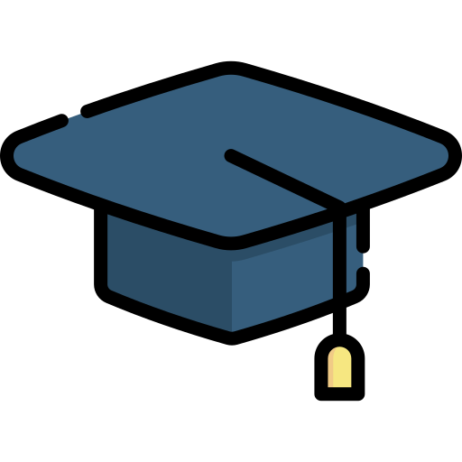 Mortarboard Special Lineal color icon