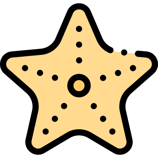 estrella de mar icono gratis