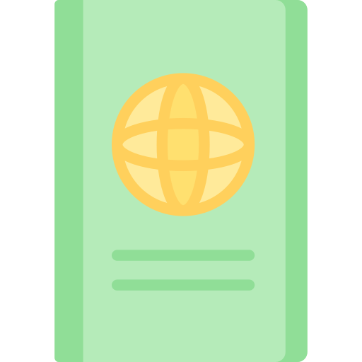 pasaporte icono gratis