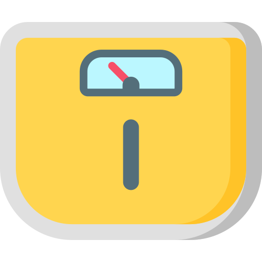 Weight scale  free icon