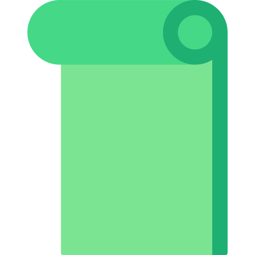 Yoga mat - free icon