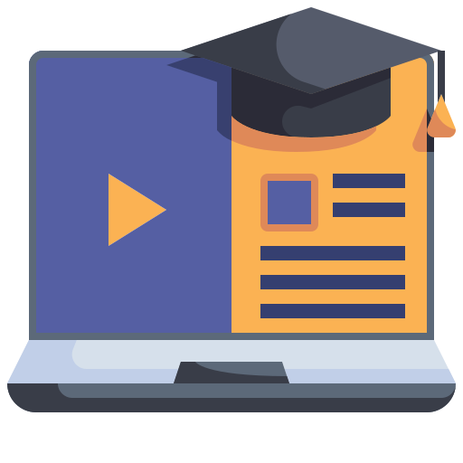 apprentissage en ligne Icône gratuit apprentissage en ligne Icône gratuit