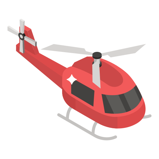 helicóptero icono gratis