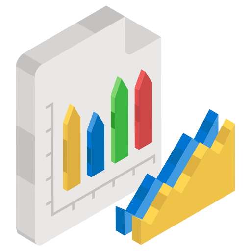 reporte de negocios icono gratis