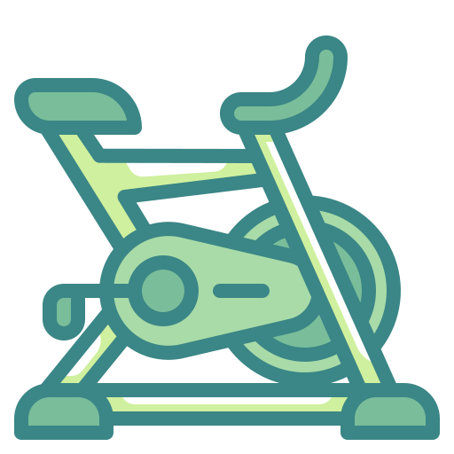 Stationary bike Wanicon Two Tone icon