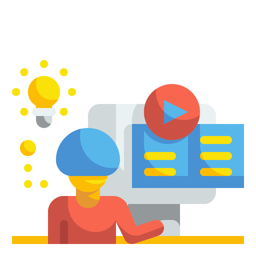 Learning free icon