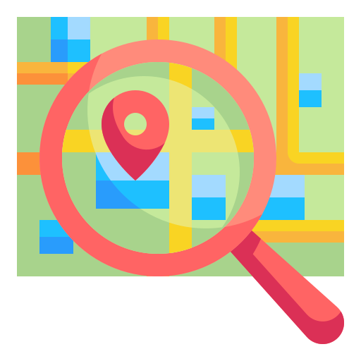 Search - Free maps and location icons