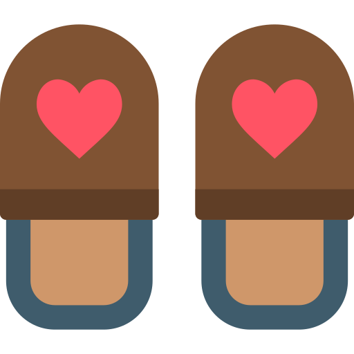 Домашняя обувь бесплатно иконка