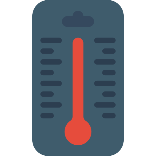 Thermometer free icon