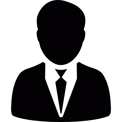 Мужчина в костюме и галстуке бесплатно иконка