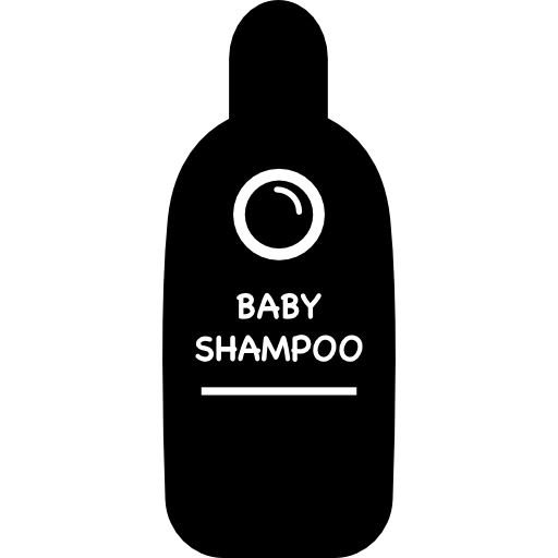 Baby shampoo container free icon