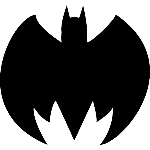 Silueta de batman - Iconos gratis de logo