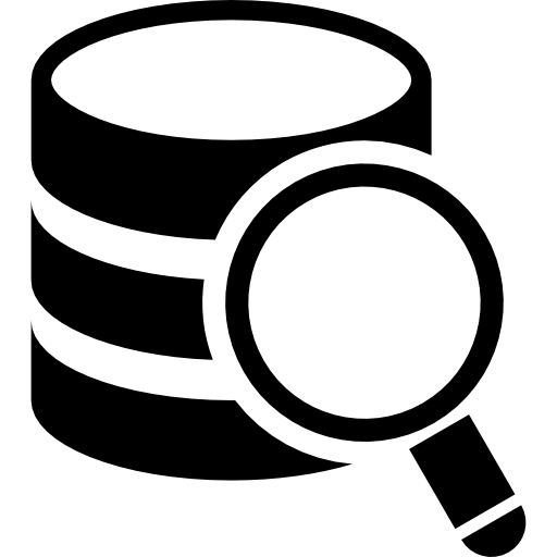 searchdata icon, find icon, reference icon, catalog icon, database