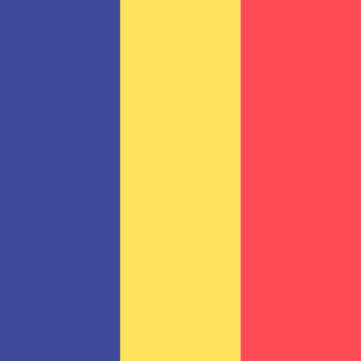 Romania Flags Square Icon