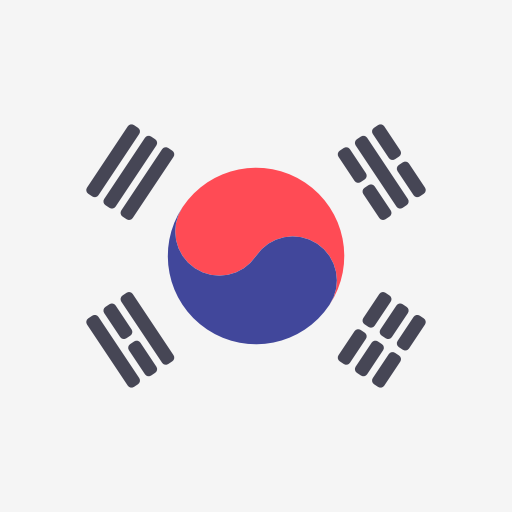 corea del sur icono gratis