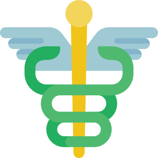 caduceo icono gratis