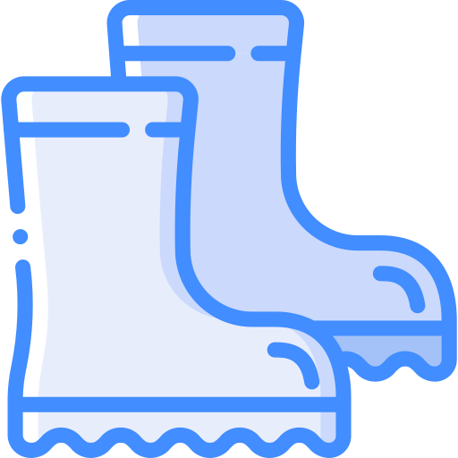 botas de agua icono gratis