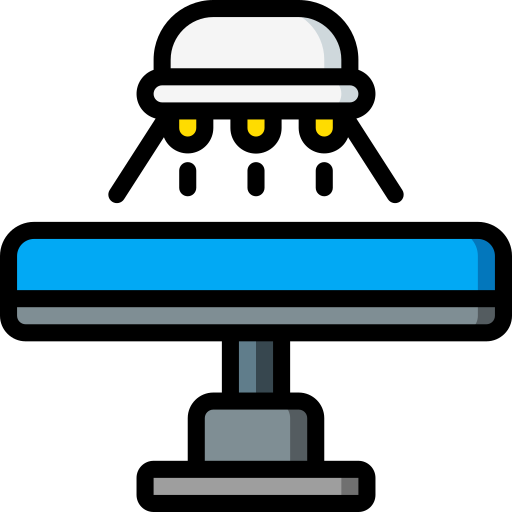 mesa de operaciones icono gratis