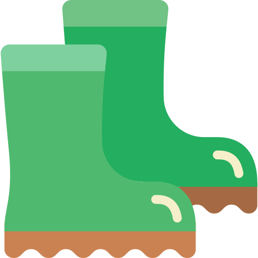 botas de agua icono gratis