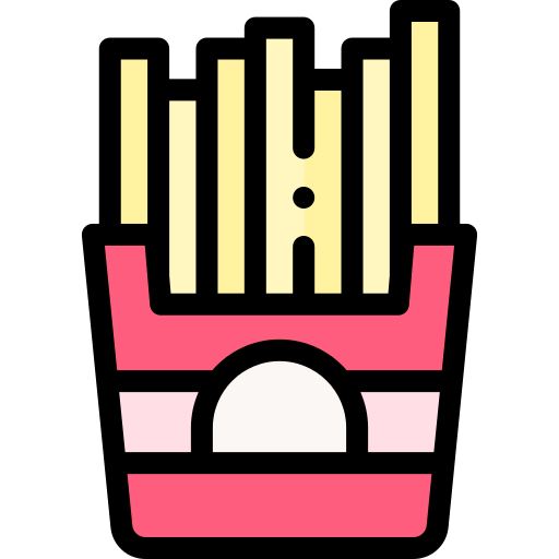 batatas fritas grátis ícone batatas fritas grátis ícone