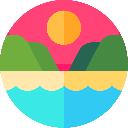 plage Icône gratuit