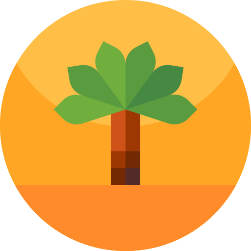 palmera icono gratis