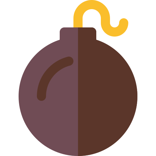 폭탄 무료 아이콘