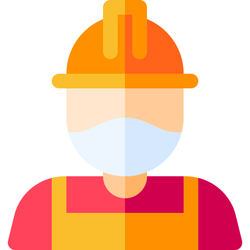 Worker Basic Rounded Flat icon