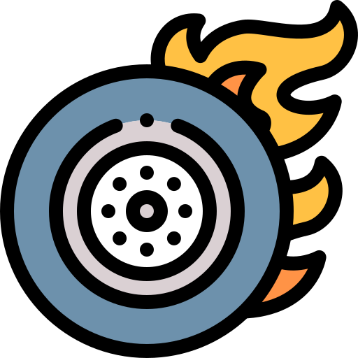 Fire Wheel Free Transport Icons