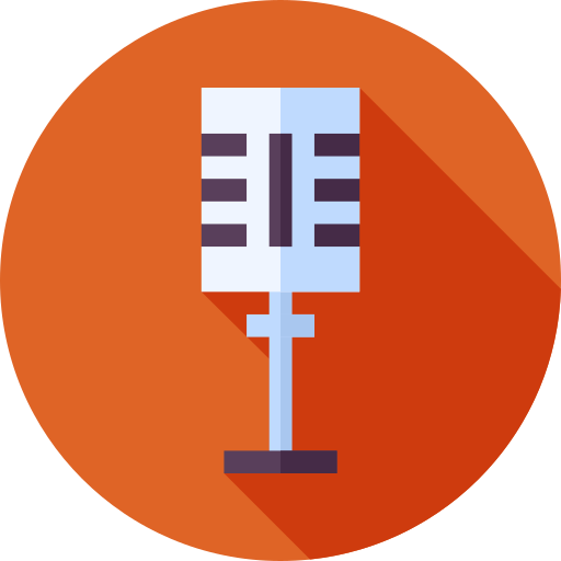 micrófono icono gratis