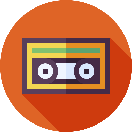 Casette - Free music and multimedia icons