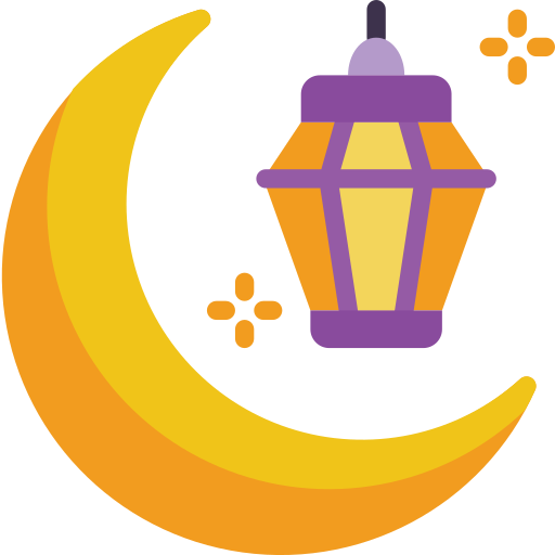 luna creciente icono gratis