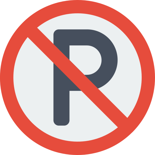 No parking - Free signs icons