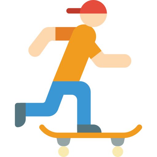 patinador icono gratis