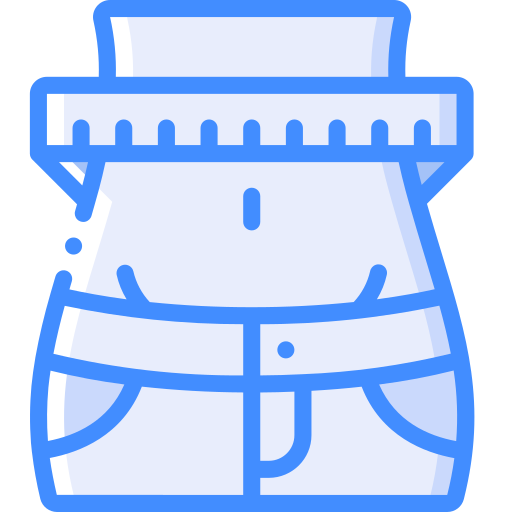 Waist Basic Miscellany Blue icon