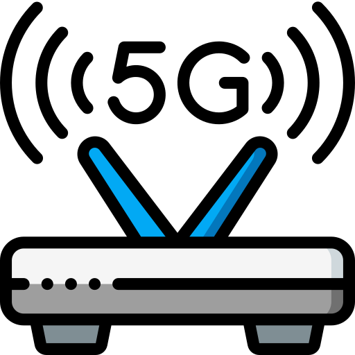 Router Basic Miscellany Lineal Color icon