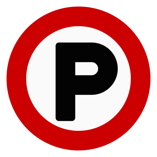 no estacionar icono gratis