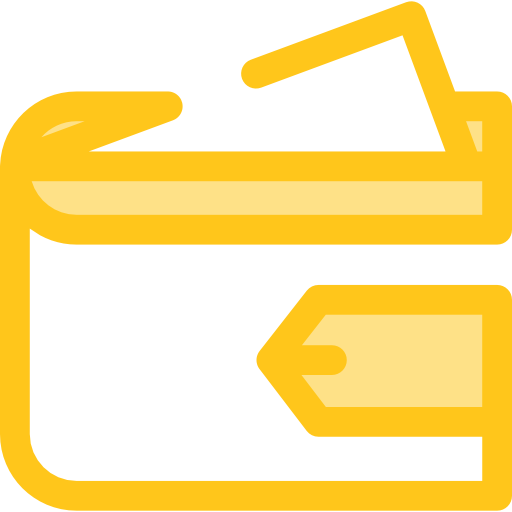 carteira grátis ícone