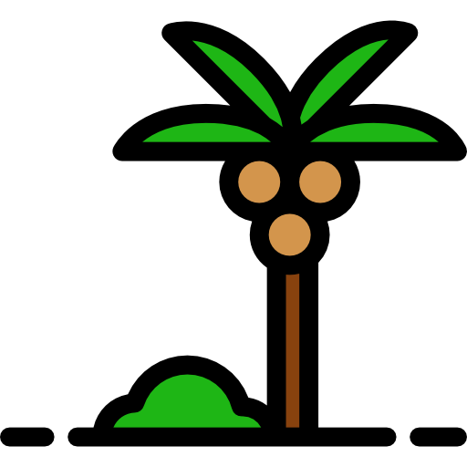 palmera icono gratis