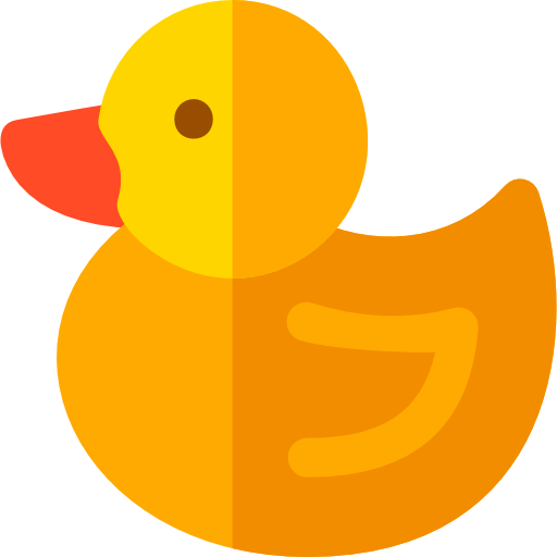 Duck Basic Rounded Flat icon