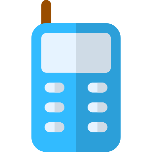 Mobile phone Basic Rounded Flat icon