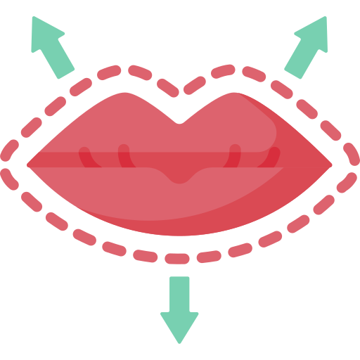 labios icono gratis