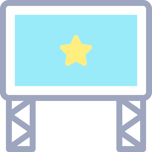 큰 화면 무료 아이콘