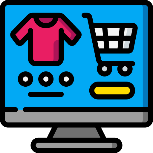 shopping en ligne Icône gratuit shopping en ligne Icône gratuit