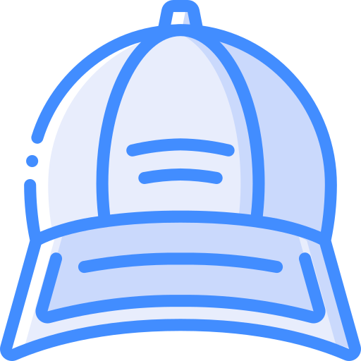 Hat Basic Miscellany Blue icon