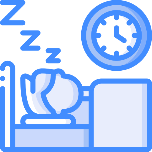 dormido icono gratis