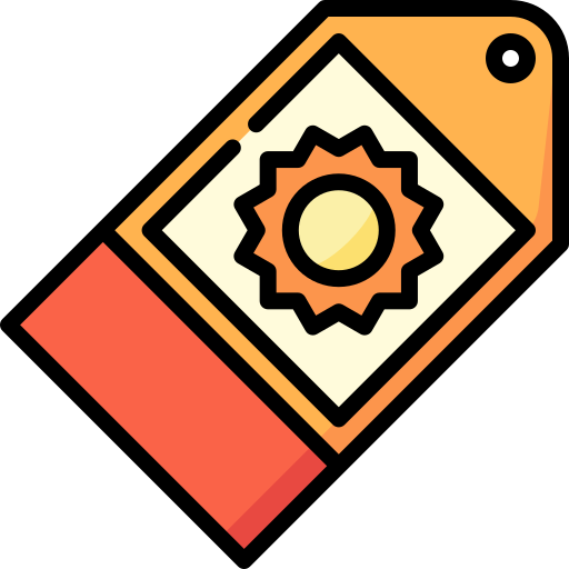 Étiquette de prix Icône gratuit