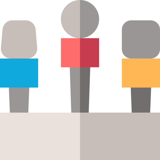 Press conference free icon