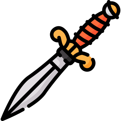 Dagger Special Lineal color icon