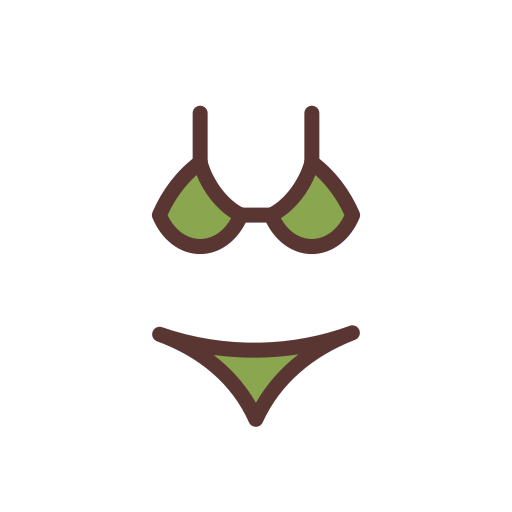 bikini icono gratis